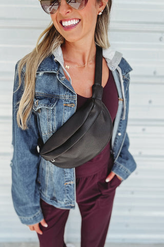 Crossbody Sling Belt Bag - Simply Me Boutique