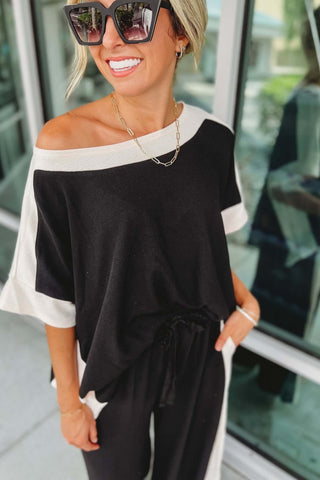 Cruise Control Boat Neck Top 2 COLORS! - Simply Me Boutique