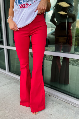 Disco Nights Stretchy Flares 3 Colors! - Simply Me Boutique