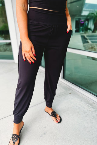 Do Your Thing Butter Soft Joggers with Side Pockets 4 Colors! - Simply Me Boutique