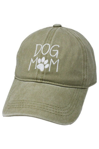 Dog Mom Baseball Cap Hat - Simply Me Boutique