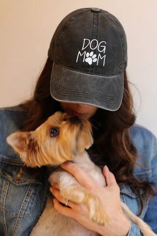 Dog Mom Baseball Cap Hat - Simply Me Boutique