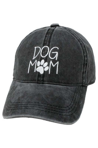 Dog Mom Baseball Cap Hat - Simply Me Boutique