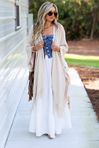 Easy Days White Maxi Skirt - Simply Me Boutique