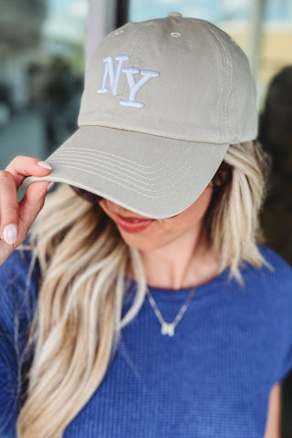 Embroidered City Monogram Baseball Cap - Simply Me Boutique