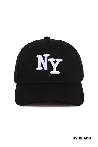 Embroidered City Monogram Baseball Cap - Simply Me Boutique