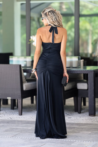 Enchanted Midnights Black Maxi Dress - Simply Me Boutique
