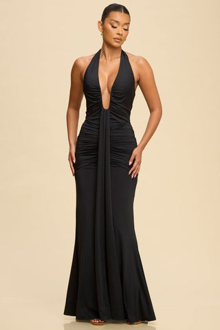 Enchanted Midnights Black Maxi Dress - Simply Me Boutique