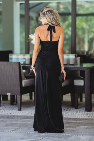 Enchanted Midnights Black Maxi Dress - Simply Me Boutique