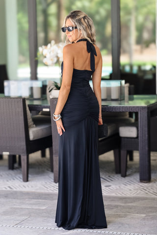 Enchanted Midnights Black Maxi Dress - Simply Me Boutique