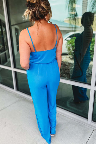 Enjoy The Little Things Cowl Neck Jumpsuit 4 COLORS! - Simply Me Boutique