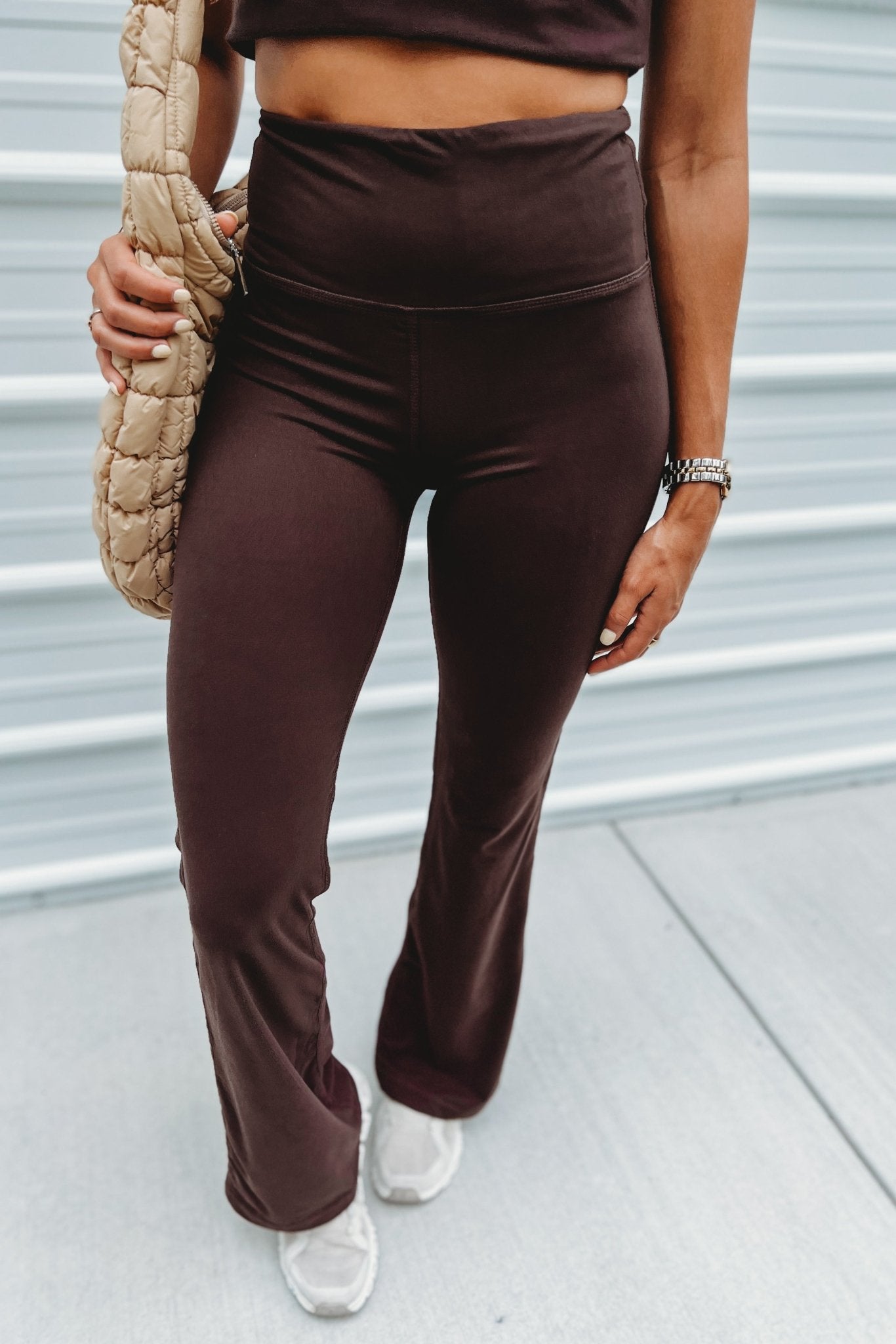 Espresso Flared Yoga Pants