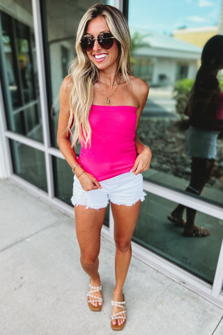 Essential Vibes Cotton Tube Top MORE COLORS! - Simply Me Boutique