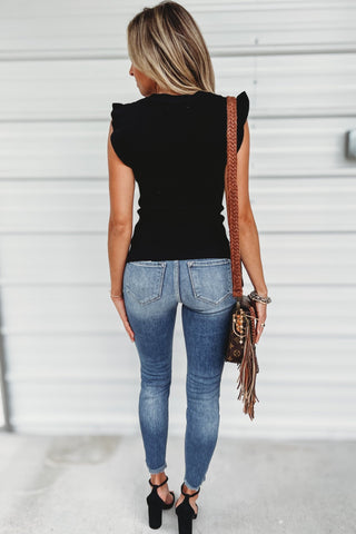 Everyday Flutter Sleeve Knit Top 3 COLORS! - Simply Me Boutique