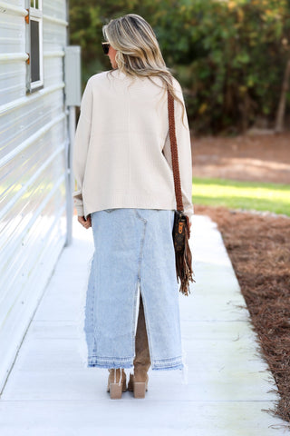 Fall in Love Beige Cardigan - Simply Me Boutique