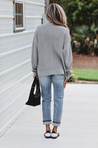 Fall in Love Heather Grey Cardigan - Simply Me Boutique