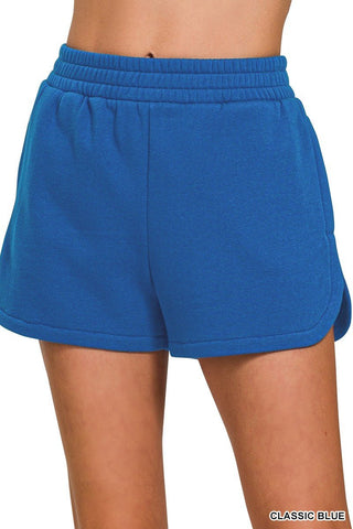 Fast Lane Fleece Shorts - 6 COLORS! - Simply Me Boutique