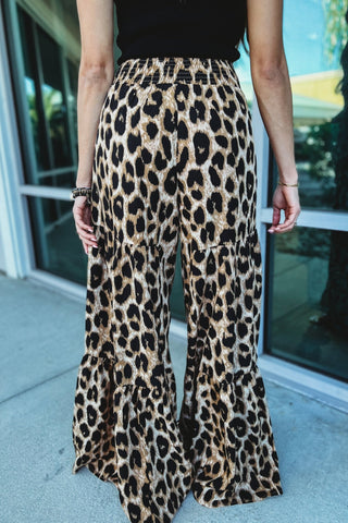 *Fierce Feelings Leopard Print Pants - Simply Me Boutique