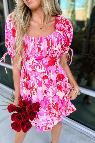 Forever in Bloom Pink Dress - Simply Me Boutique