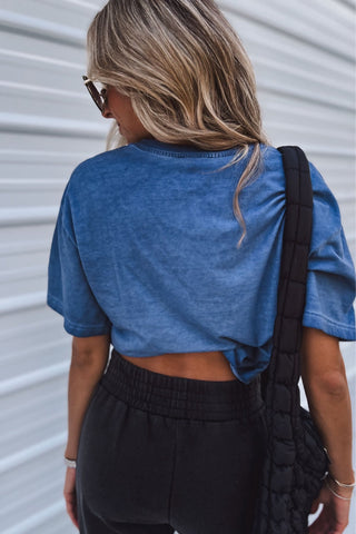 Free Bird America Blue Graphic Tee - Simply Me Boutique