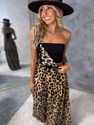 Free Spirit Cheetah Overalls - Simply Me Boutique
