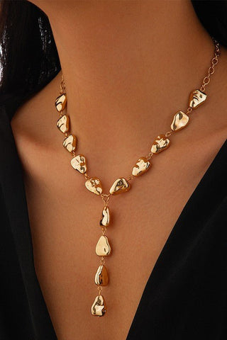 Gold Drop Necklace - Simply Me Boutique