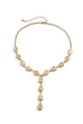 Gold Drop Necklace - Simply Me Boutique
