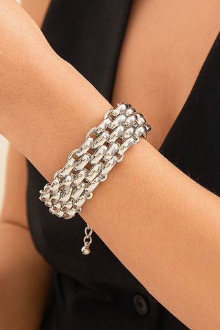(Gold, Silver) The Milan Chain Bracelet - Simply Me Boutique