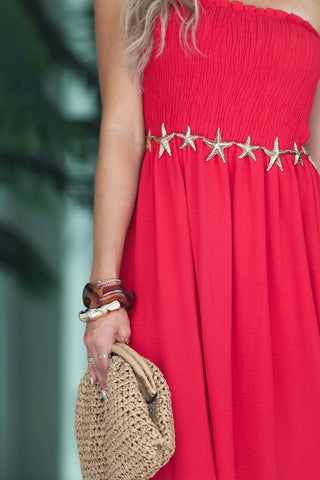 Gold Starfish Iconic Chain Belt - Simply Me Boutique