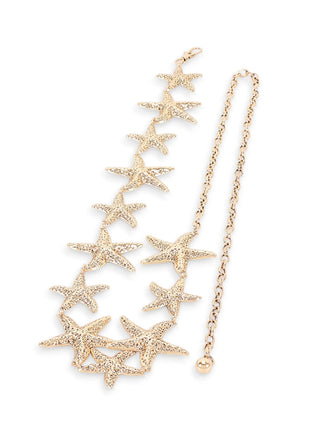 Gold Starfish Iconic Chain Belt - Simply Me Boutique