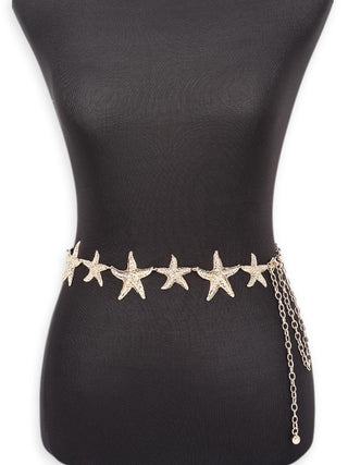 Gold Starfish Iconic Chain Belt - Simply Me Boutique