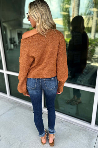 Good Things are Coming Cropped Sweater 2 COLORS! - Simply Me Boutique