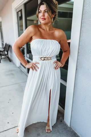 Grecian Vibes Belted Maxi Dress 3 Colors! - Simply Me Boutique