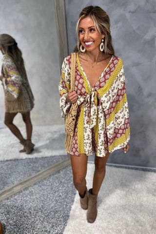 Harvest Glow Romper - Simply Me Boutique