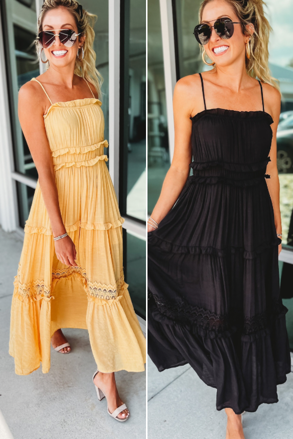 Forever Us Ruffle Tiered Maxi Dress