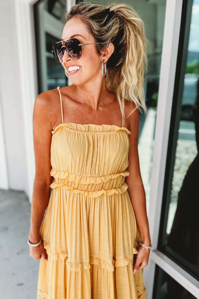 Forever Us Ruffle Tiered Maxi Dress