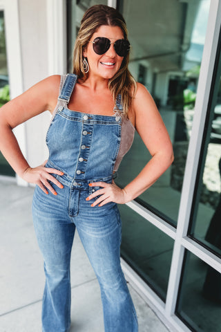 Judy Blue Penny Tummy Control Overalls