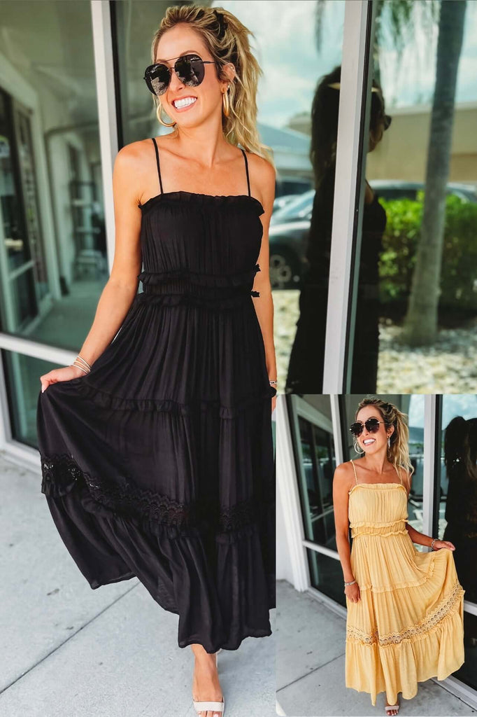 Forever Us Ruffle Tiered Maxi Dress
