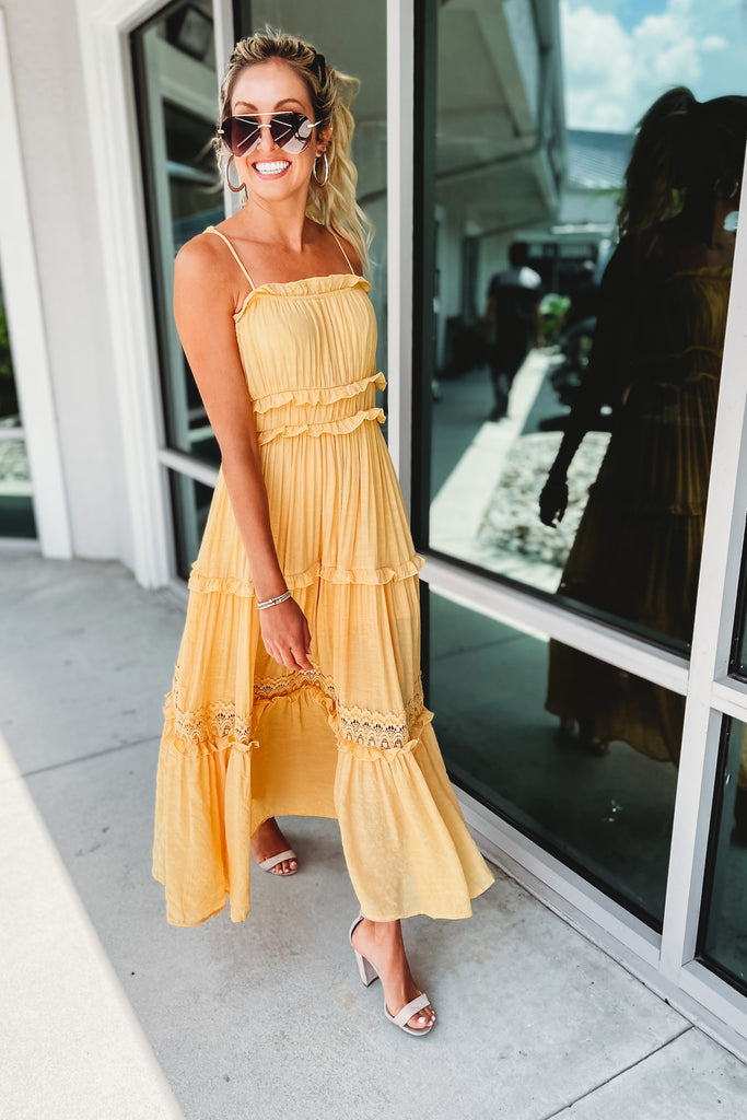 Forever Us Ruffle Tiered Maxi Dress