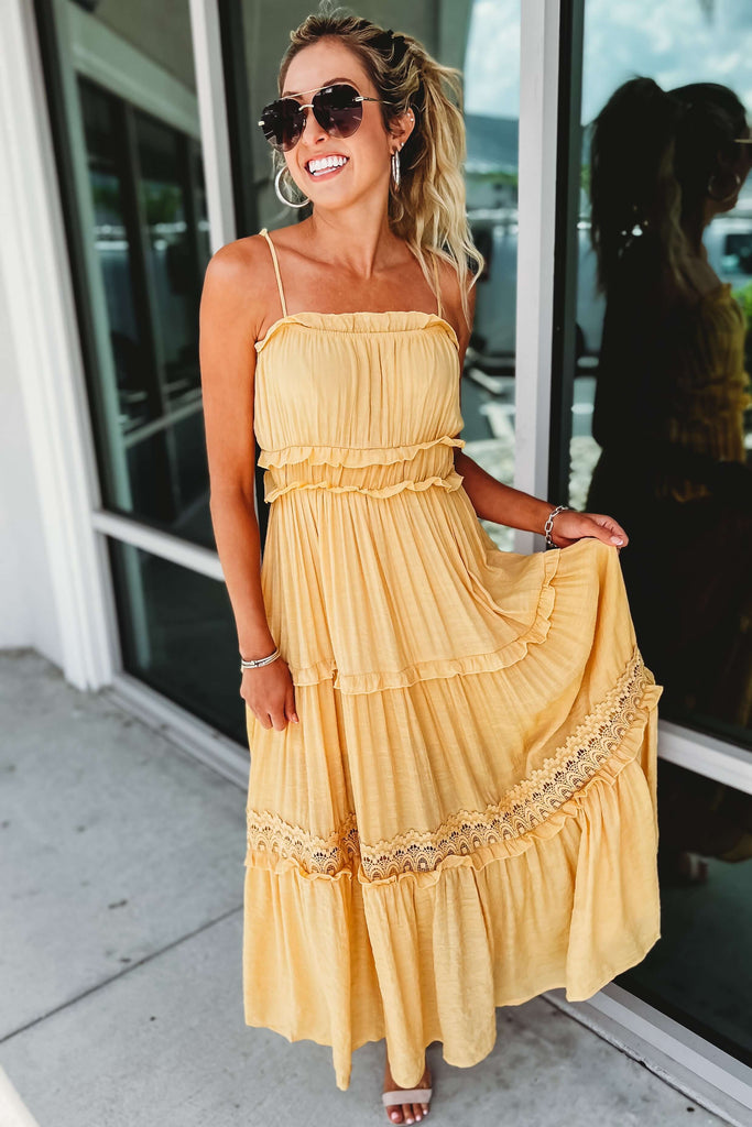 Forever Us Ruffle Tiered Maxi Dress
