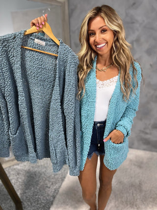 In a Daydream Popcorn Cardigan 2 COLORS! - Simply Me Boutique