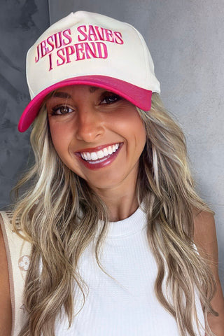 Jesus Saves Baseball Hat 4 COLORS! - Simply Me Boutique