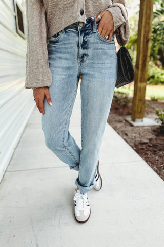 Judy Blue Billie Boyfriend Fit High Rise Jeans - Simply Me Boutique