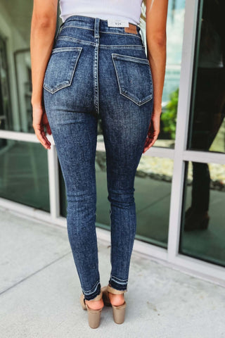 Judy Blue Destiny Tummy Control Dark Wash Jeans - Simply Me Boutique