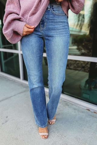 JUDY BLUE Jamie Bootcut Jeans - Simply Me Boutique