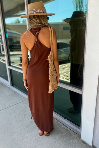 Just a Daydream Scoop Neck Side Tie Detail Midi Dress MORE COLORS! - Simply Me Boutique