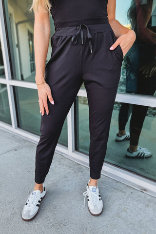 Just a Dream Butter Soft Black Jumpsuit - Simply Me Boutique