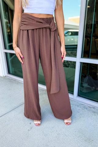 *Just Another Day Mocha Pants - Simply Me Boutique