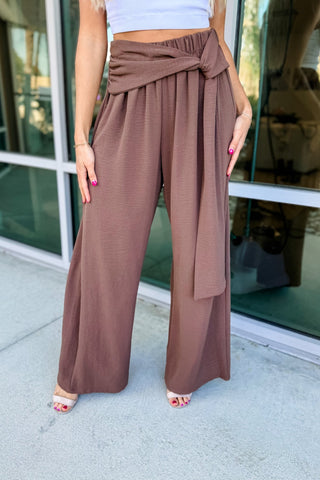 *Just Another Day Mocha Pants - Simply Me Boutique