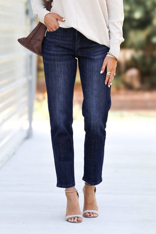 KANCAN Drew Mid Rise Boyfriend Jeans - Simply Me Boutique